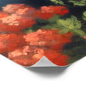 ヴィンテージカップル油彩画 ポスター (角)