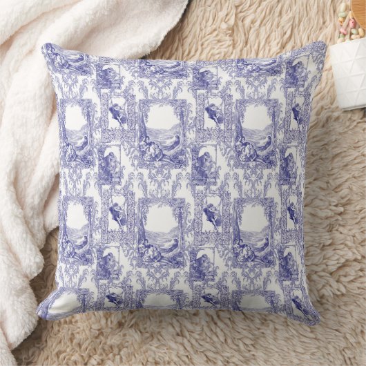 ヴィンテージカップル クッション (ブランケット)