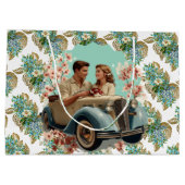 ヴィンテージカップル ラージペーパーバッグ (裏面)