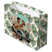 ヴィンテージカップル ラージペーパーバッグ (裏面アングル)