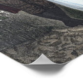 ヴィンテージカップルinラブアートプリント ポスター (角)