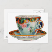 ヴィンテージカップ ポストカード (正面/裏面)