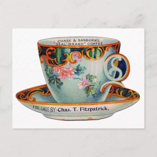 ヴィンテージカップ ポストカード (正面)
