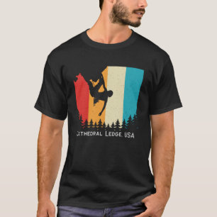 ヴィンテージカテドラルレッジUSAロック登山ボルデリ Tシャツ