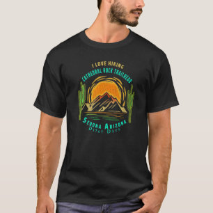 ヴィンテージカテドラルロックセドナアリゾナハイキングバット Tシャツ