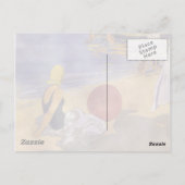 ヴィンテージカトリイタリアンカトラベルアート ポストカード (裏面)