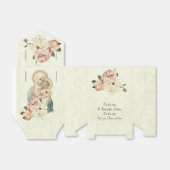 ヴィンテージカトリック宗教賛美ヴァージンマリー フェイバーボックス (折り畳みなし)