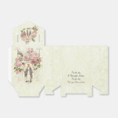 ヴィンテージカトリック教賛美教マリーピンクのバラ フェイバーボックス (折り畳みなし)