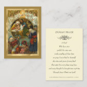 ヴィンテージカトリック聖降誕祭エピファニー三賢人 名刺 (正面/裏面)