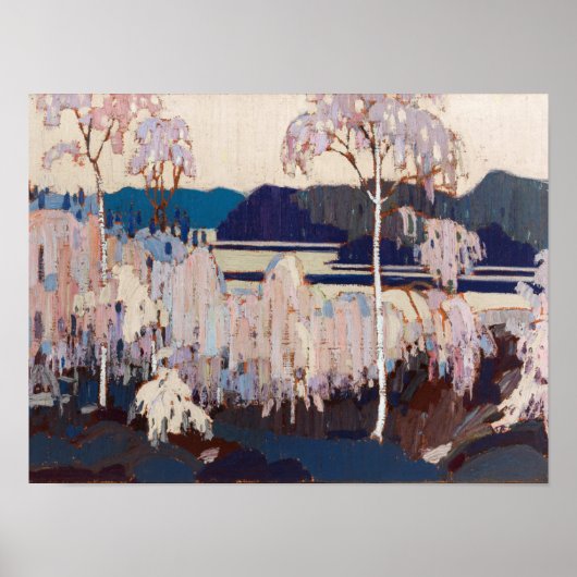 ヴィンテージカナダのトム絵画トムソンのスリートストーム ポスター (正面)