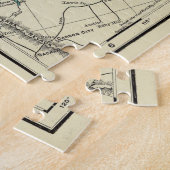 ヴィンテージカナダの地図（1897年） ジグソーパズル (側面)