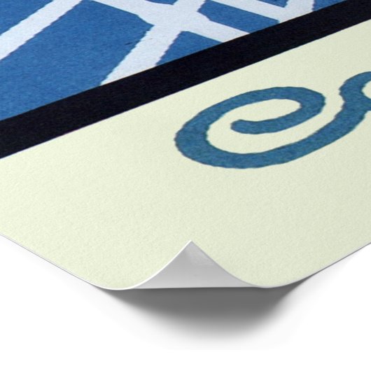 ヴィンテージカナダクルーズライン素晴らしレイクトラベル ポスター (角)