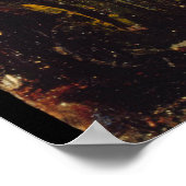 ヴィンテージカナダトムソンランドスケープパインツリー ポスター (角)