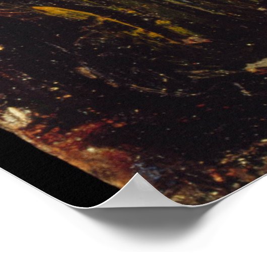 ヴィンテージカナダトムソンランドスケープパインツリー ポスター (角)