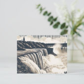 ヴィンテージカナダポストカードナイアガラ秋 ポストカード (スタンド正面)