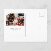 ヴィンテージカナダメープルリーフトラベルラブウォーター色 シーズンポストカード (裏面)