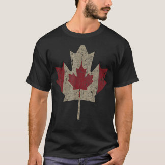 ヴィンテージカナダ国旗メープルリーフカナダプライド Tシャツ