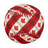 ヴィンテージカナダ国旗 野球ボール (裏面)