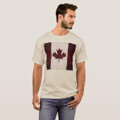 ヴィンテージカナダ国旗Tシャツ Tシャツ (正面フル)