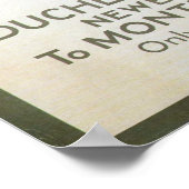 ヴィンテージカナダ汽船旅行 ポスター (角)