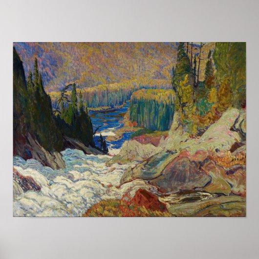 ヴィンテージカナダJ. E. H. Jackson Landscape Art ポスター (正面)