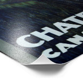 ヴィンテージカナディアンロッキーレイクルイズトラベル フォトプリント            (角)