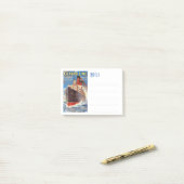 ヴィンテージカナード海ライナー移動後ITノート ポストイット (デスク上)