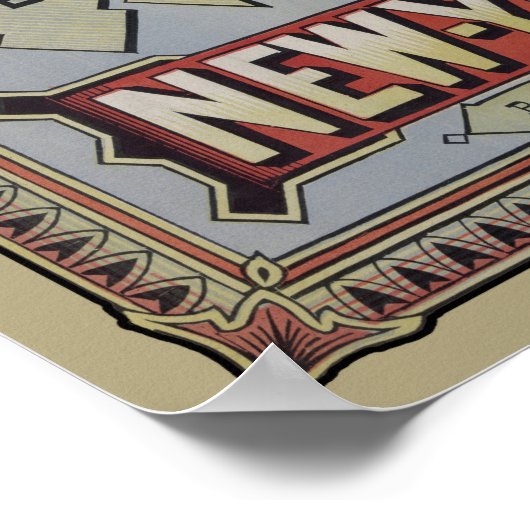 ヴィンテージカナード船積み会社Ad ポスター (角)