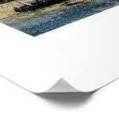 ヴィンテージカナードRMSアントニアアットケベック ポスター (角)