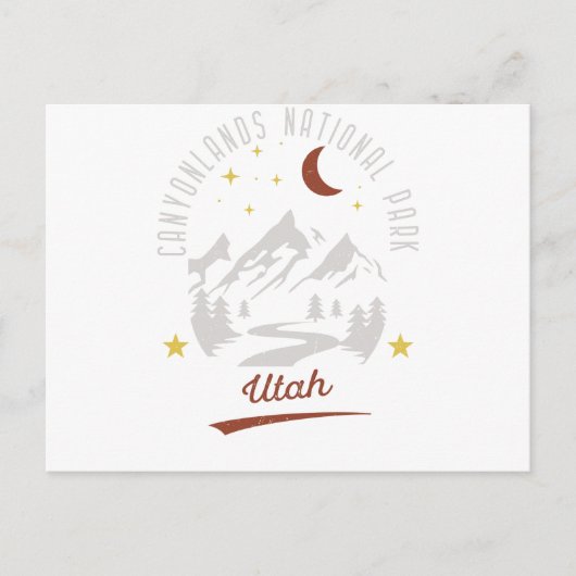 ヴィンテージカニョンランズナショナルパークユタ ポストカード (正面)