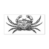 ヴィンテージカニ柄ゴム印 ラバースタンプ (インプリント)