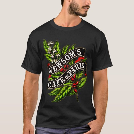 ヴィンテージカフェインクリステイン Tシャツ (正面)