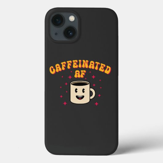 ヴィンテージカフェインAF Case-Mate iPhoneケース (裏面)