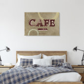 ヴィンテージカフェキッチンキャンバス印刷 – 2円 キャンバスプリント (インサイチュ (寝室))