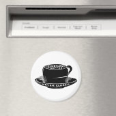 ヴィンテージカフェコーヒー標識磁石 マグネット (インサイチュ (食洗機))