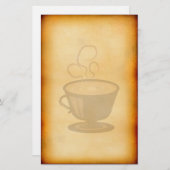 ヴィンテージカフェ 便箋 (正面/裏面)