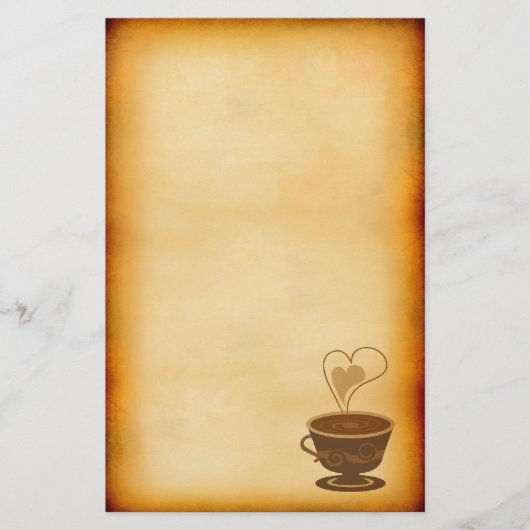 ヴィンテージカフェ 便箋 (正面)