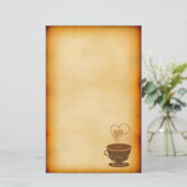 ヴィンテージカフェ 便箋 (スタンド正面)