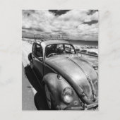 ヴィンテージカブトムシ ポストカード (正面)