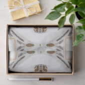 ヴィンテージカプチーノコーヒーパステルクリスマスNo 10 薄葉紙 (ギフト)