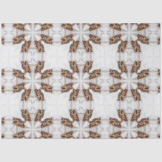 ヴィンテージカプチーノコーヒーパステルクリスマスNo 12 薄葉紙 (正面)