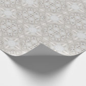 ヴィンテージカプチーノコーヒーパステルクリスマスNo 13 ラッピングペーパー (角)