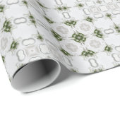 ヴィンテージカプチーノコーヒーパステルクリスマスNo 16 ラッピングペーパー (ロールコーナー)