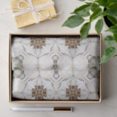 ヴィンテージカプチーノコーヒーパステルクリスマスNo 19 薄葉紙 (ギフト)