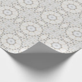 ヴィンテージカプチーノコーヒーパステルクリスマスNo 1 ラッピングペーパー (角)