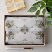 ヴィンテージカプチーノコーヒーパステルクリスマスNo 21 薄葉紙 (ギフト)