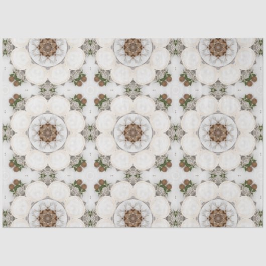 ヴィンテージカプチーノコーヒーパステルクリスマスNo 21 薄葉紙 (正面)