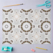 ヴィンテージカプチーノコーヒーパステルクリスマスNo 2 薄葉紙 (クラフト)