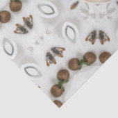 ヴィンテージカプチーノコーヒーパステルクリスマスNo 2 薄葉紙 (詳細)