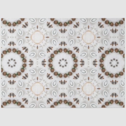 ヴィンテージカプチーノコーヒーパステルクリスマスNo 2 薄葉紙 (正面)